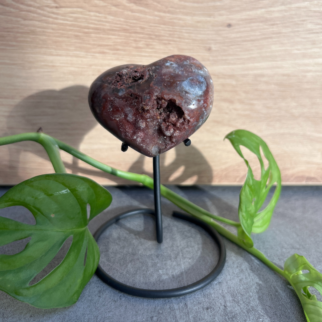 agaat hart, agaat werkt aardend, stabiliserend en beschermend.