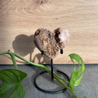 agaat hart, agaat werkt aardend, stabiliserend en beschermend.